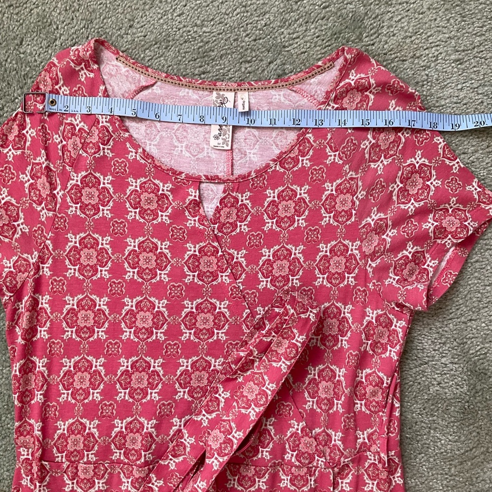 Adventura Organic Short Sleeve Patterned Dress - Picture 11 of 13